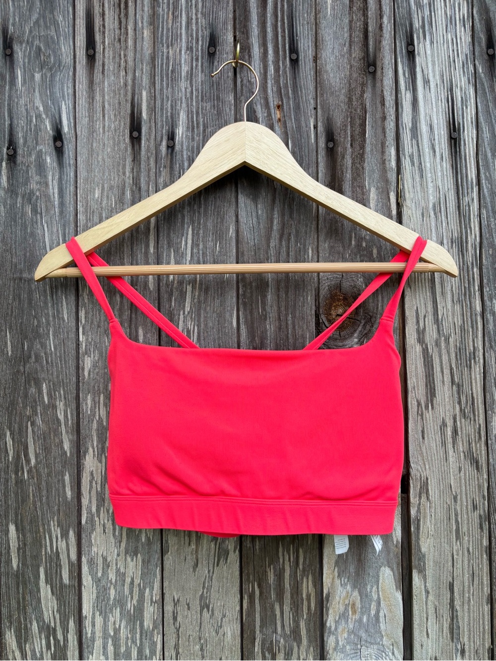 Fabletics  Essential Low Impact Sports Bra pink size XL